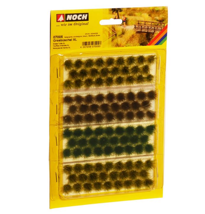 Noch 07005 Grasbüschel XL 104 Stück 9 mm NEU OVP