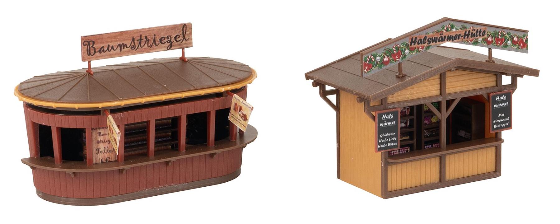 Faller 134006 2 Weihnachtsmarktbuden 1:87 Spur H0 Bausatz NEU