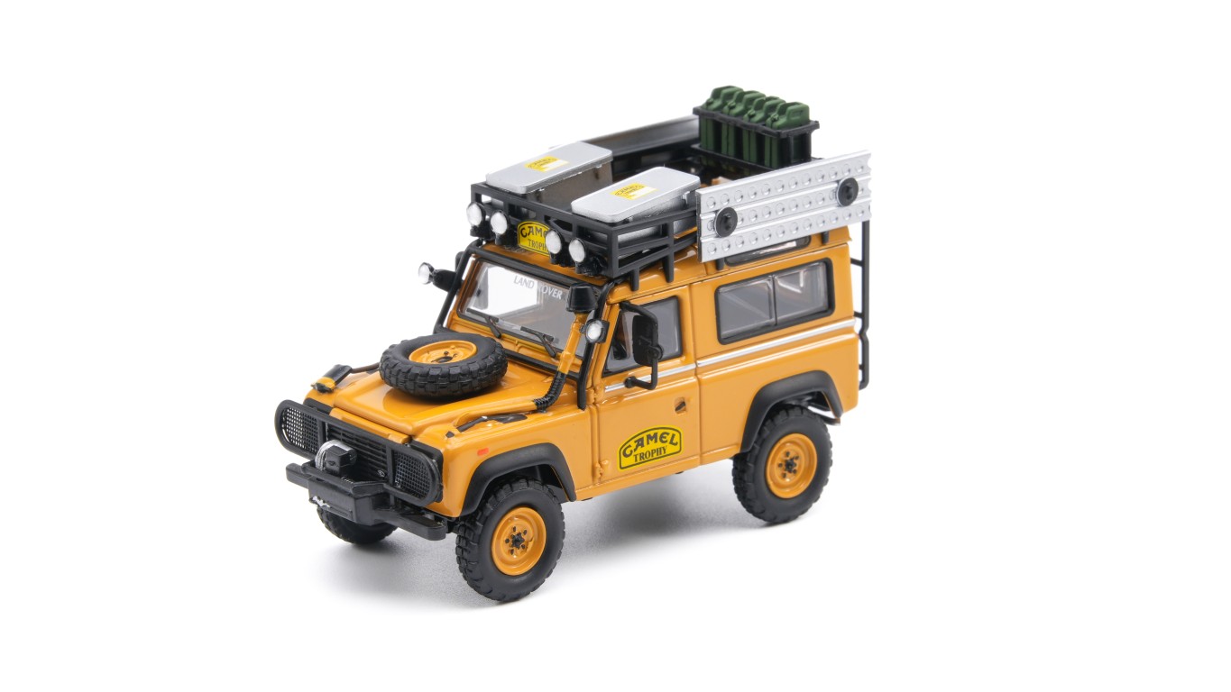 Almost Real 610215001 LAND ROVER DEFENDER 90 - "CAMEL TROPHY" 1:64