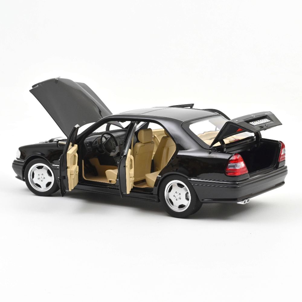 Norev 183381 Mercedes-Benz C36 AMG 1993 Obsidianschwarz metallic 1:18