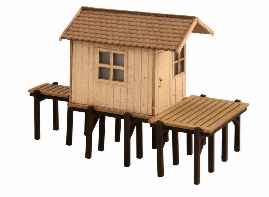 Noch 14262 Fischerhütte - Spur H0 - Laser-Cut - Neu - OVP
