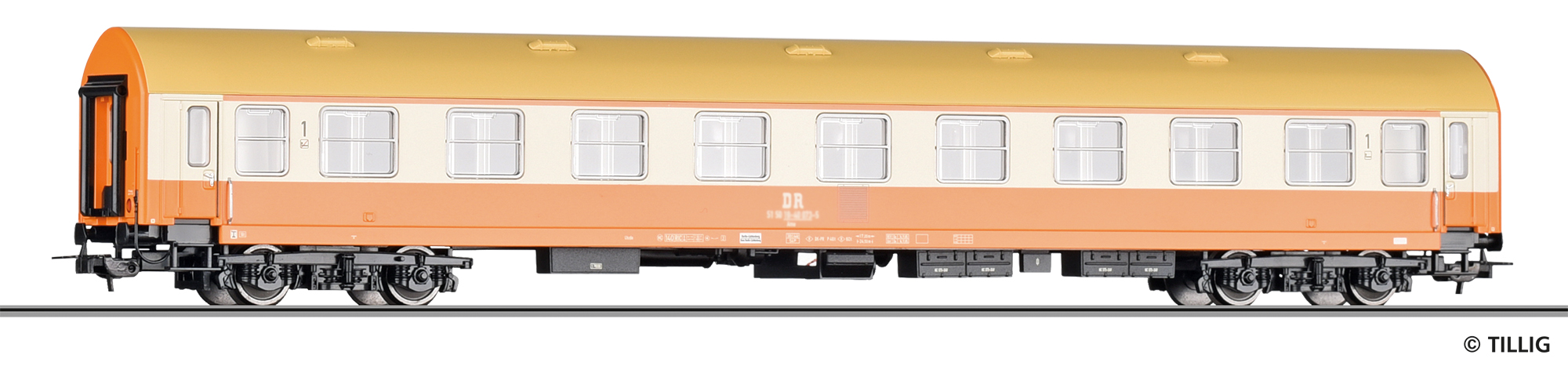 Tillig 75027 Reisezugwagen 1. Klasse Ame „Städteexpress“ der DR
