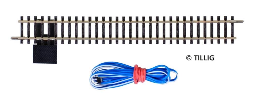 Tillig 83149 Gerades Anschlussgleis 166 mm - Spur TT - Neu