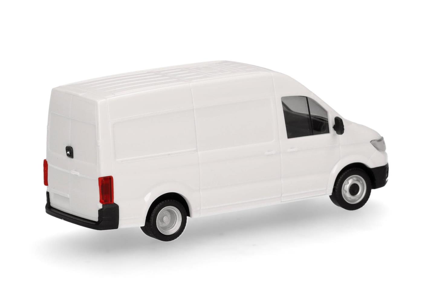 Herpa 014021 MiniKit MAN TGE Kasten HD Zwillingsantrieb weiß 1:87