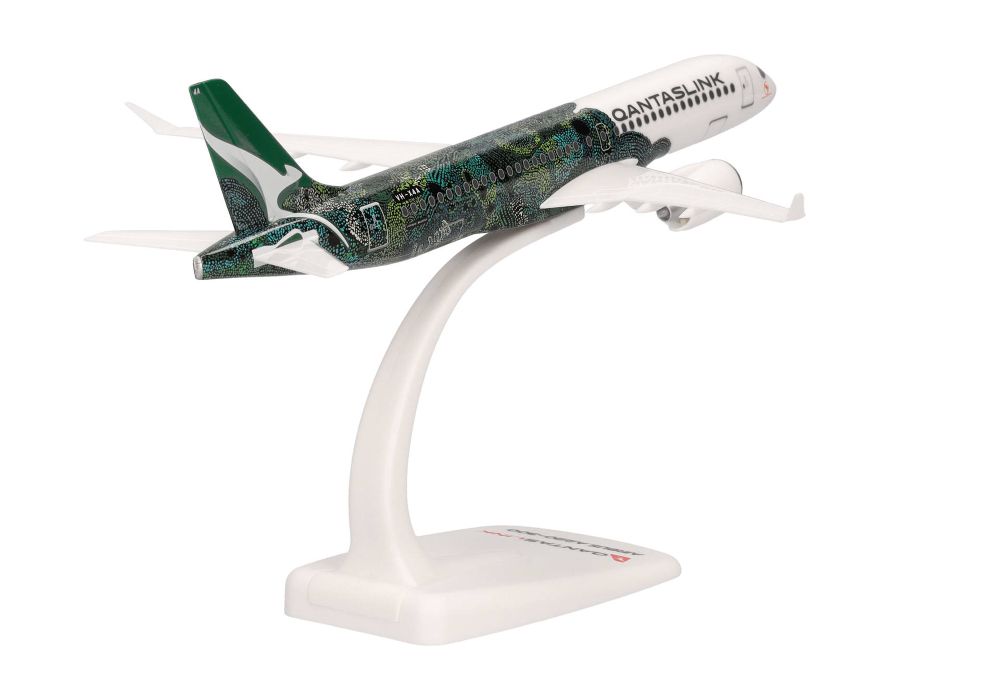 Herpa 614399 QantasLink Airbus A220-300 VH-X4A 1:200 Snap-Fit
