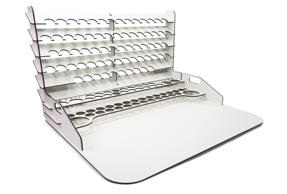 Vallejo 26014 Farbständer mit Arbeitsplatte 50 x 41,5 cm Neu OVP