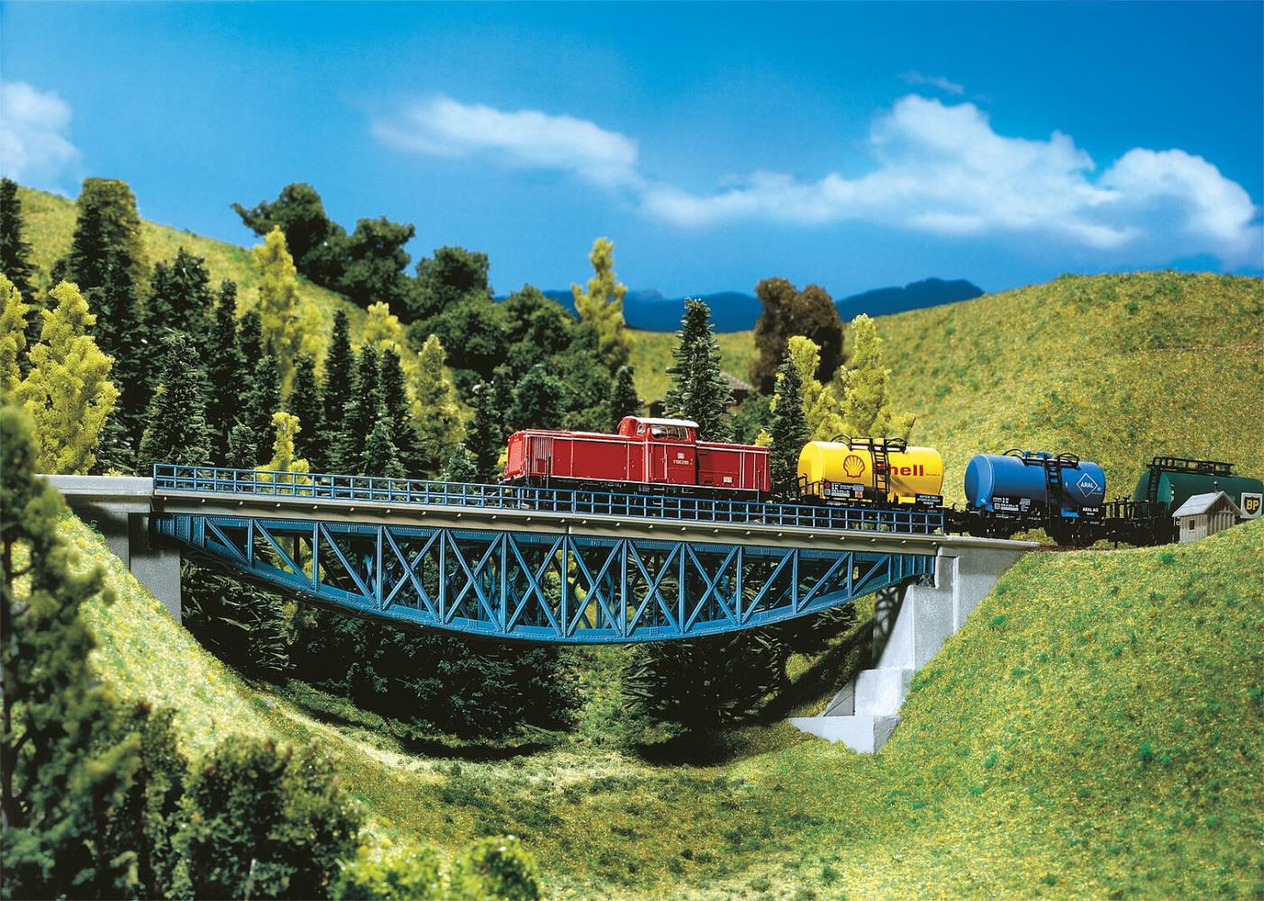 Faller 222576 Fischbauchbrücke 1:160 Spur N Bausatz Neu OVP