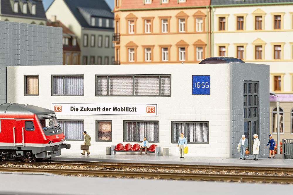 Auhagen 13357 Bahnhof Dosse 1:120 Spur TT Bausatz Neu OVP