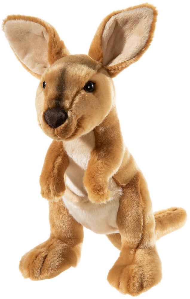 Heunec 289178 Bedrohte Tiere Känguru 28 cm Plüsch/Stoff/Kuscheltier