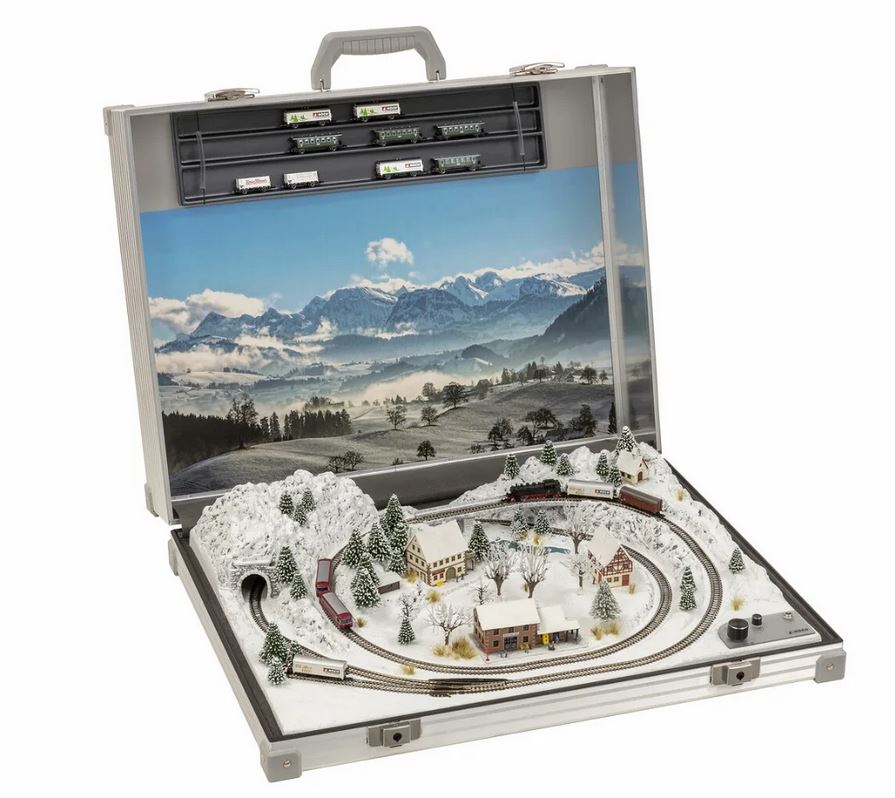 Noch 88318 Modellbahnkoffer St. Anton 1:220 Spur Z Neu OVP