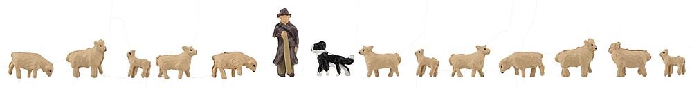 Faller 155901 Schäferei 1:87 Spur H0 Neu OVP Figuren