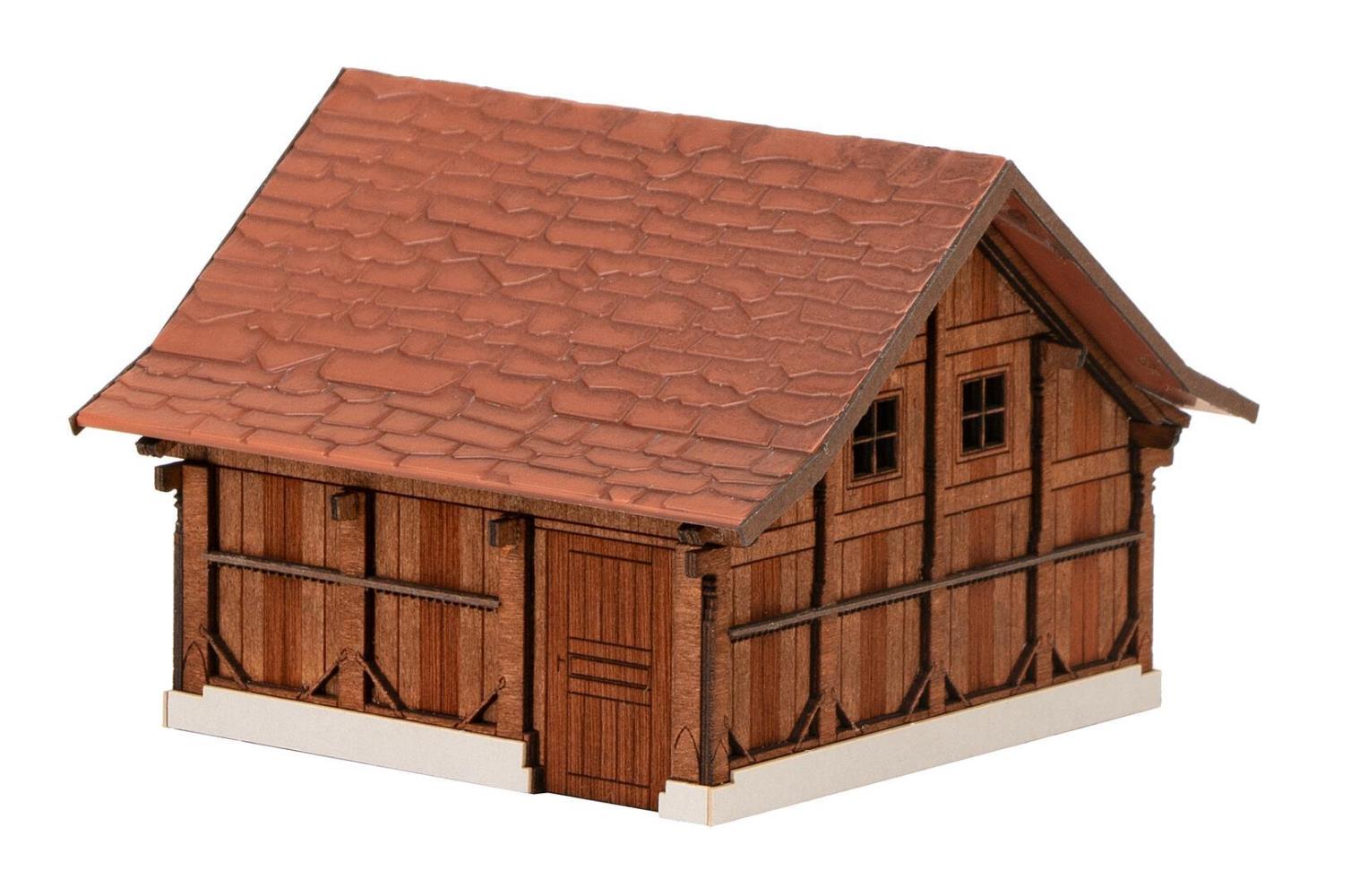 Faller 120308 Toilettenhaus Lavin 1:87 Spur H0 Bausatz Neu OVP
