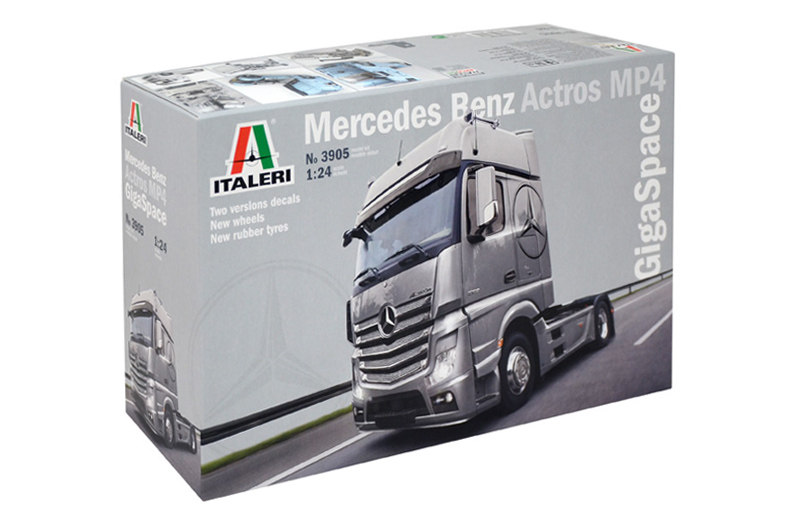 Italeri 3905 Mercedes Benz Actros MP4 Gigaspace 1:24 Bausatz