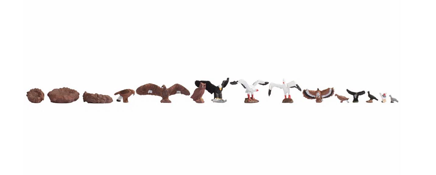 Noch 15775 Vögel 1:87 Spur H0 Neu OVP Tiere Figuren