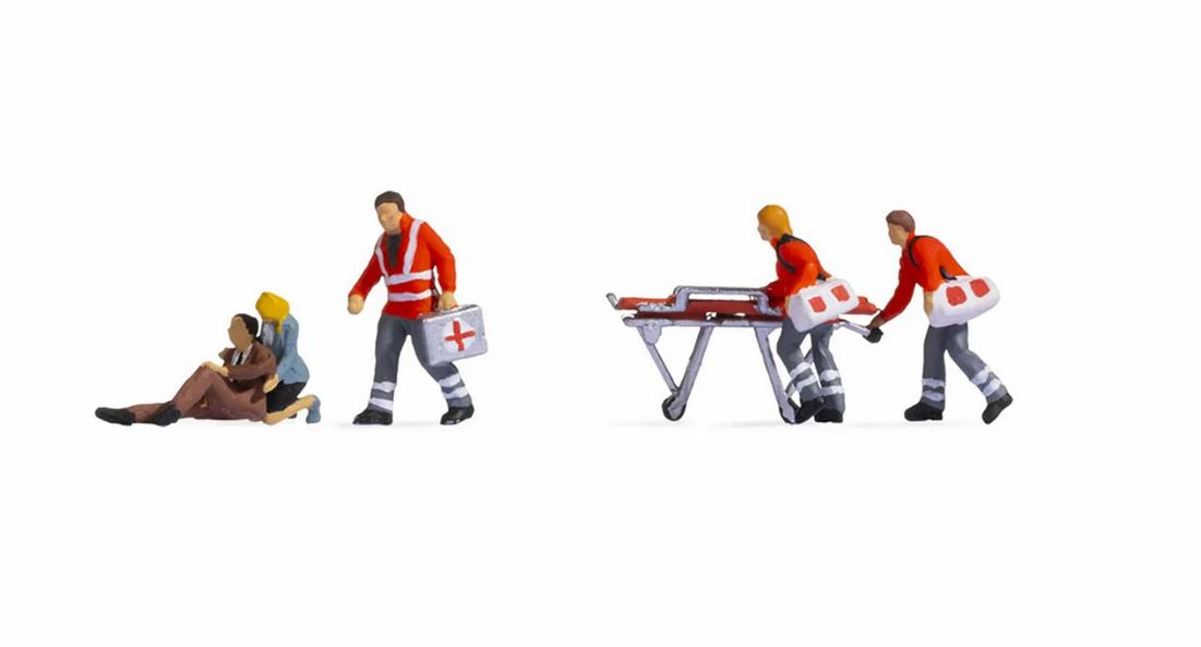 Noch 36080 Verkehrsunfall 1:160 Spur N Neu OVP Figuren