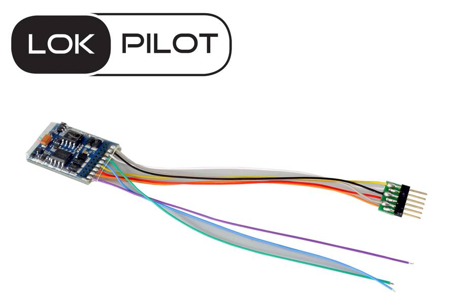 ESU 59616 LokPilot 5 DCC/MM/SX/M4 6-pin NEM651 Spur H0/0 Neu