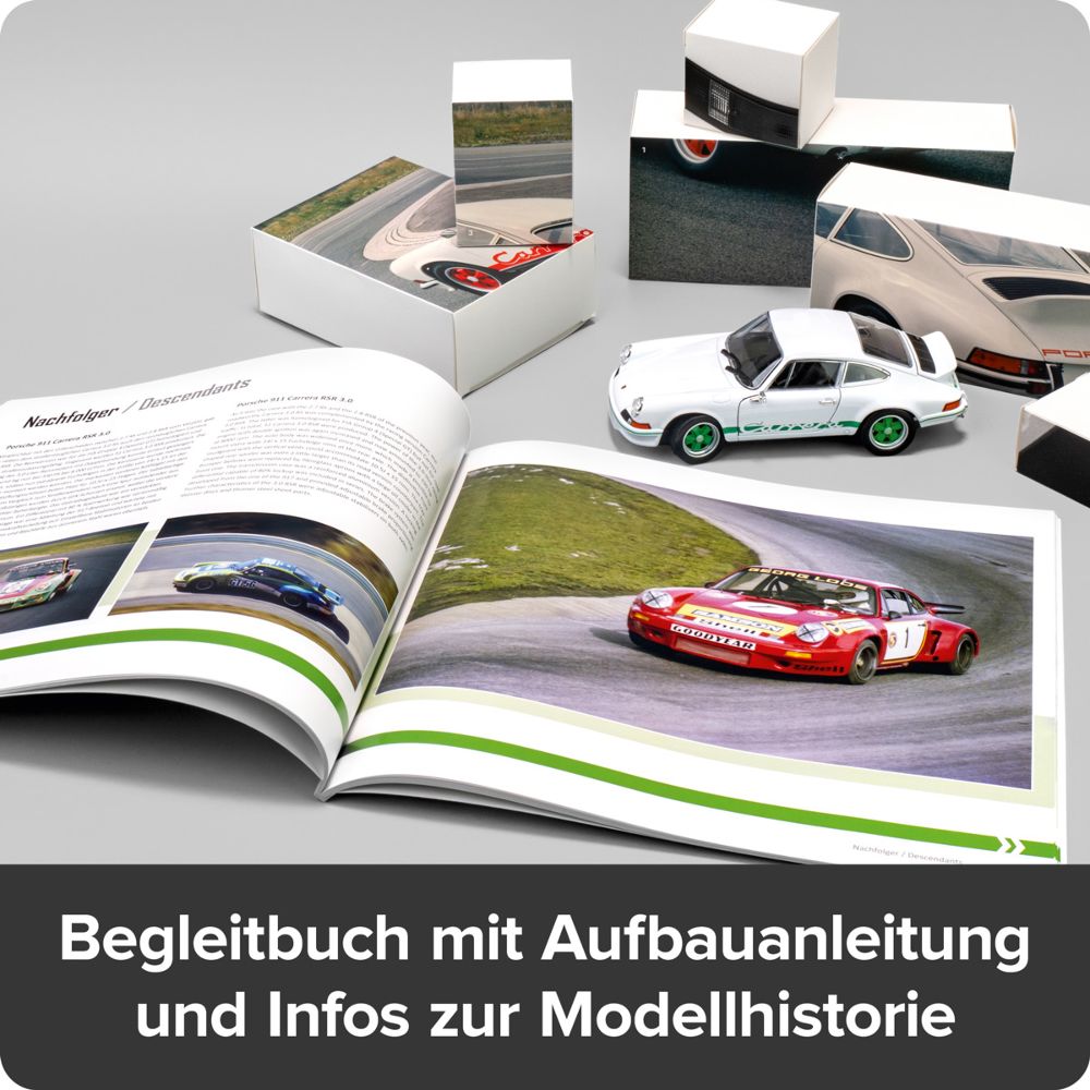 Franzis 67267 Build Your Legend: Porsche 911 Carrera RS 2.7 1:24