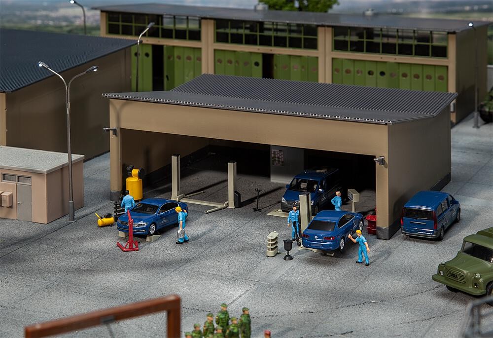 Faller 144104 Fahrzeugunterstand 1:87 Spur H0 Bausatz Neu OVP
