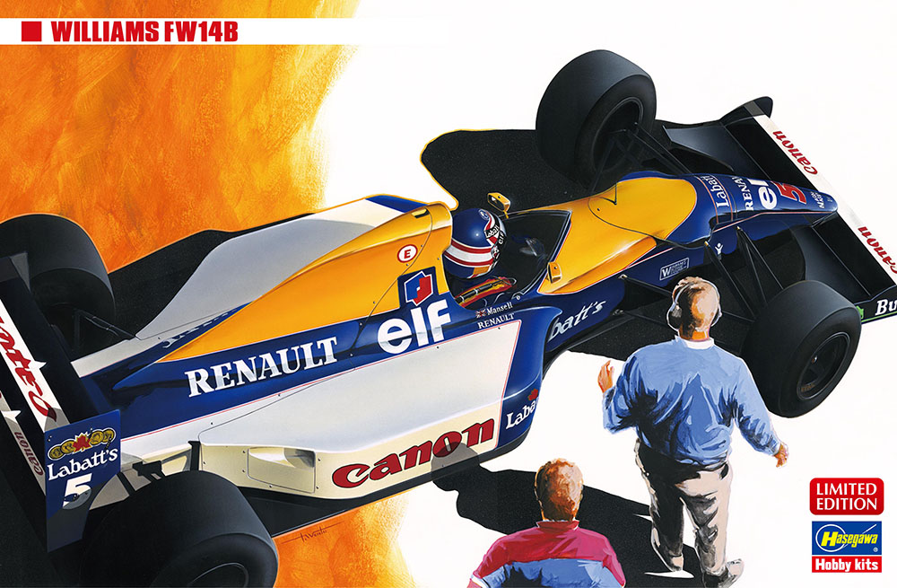 Hasegawa 20719 Williams FW14B 1:24 Modellbausatz NEU OVP