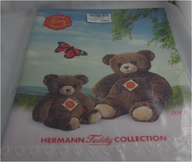 Teddy Hermann 98106 Katalog Hermann Teddy Collection 2017