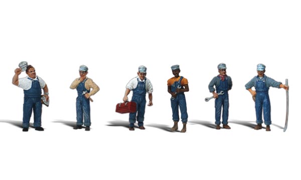 Woodland Scenics A2721 Wagenmeister 1:45 Spur 0 Neu OVP Figuren