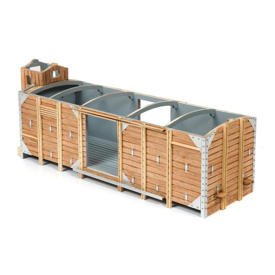 OcCre 56002 Gepäckwagen 1:32 Holzmodellbausatz NEU OVP