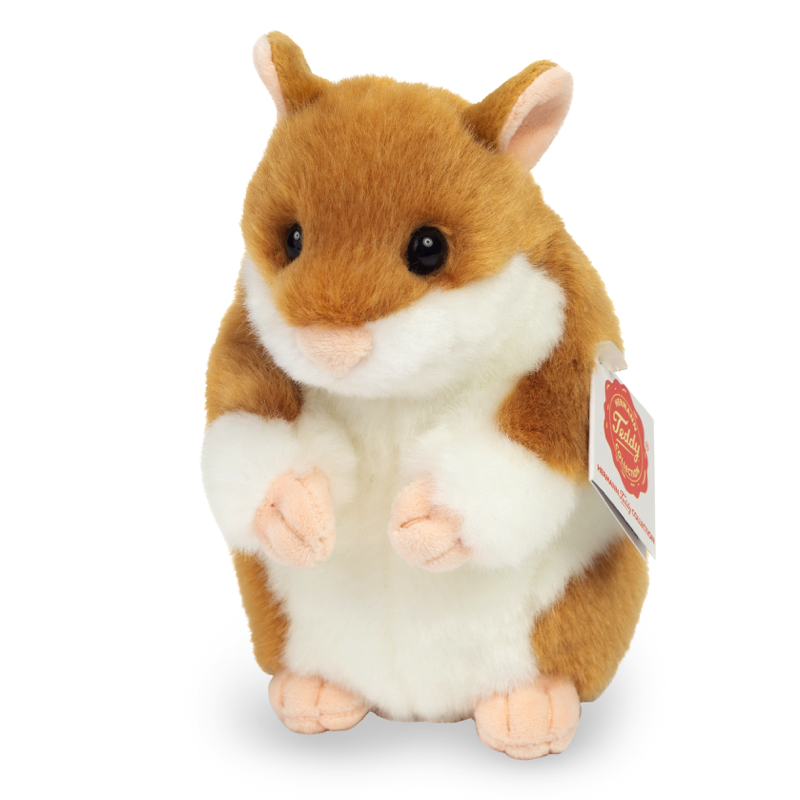 Teddy Hermann 926580 Hamster 16 cm Stoff/Plüsch/Kuscheltier NEU