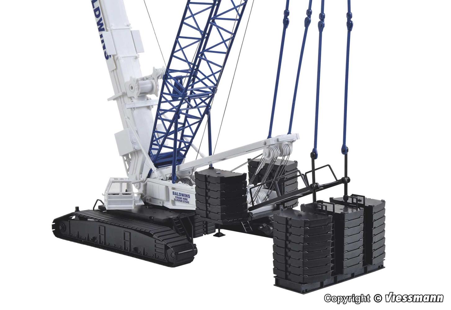Kibri 13022 LIEBHERR LTR 1800 Tele Derrick 1:87 Spur H0 Bausatz