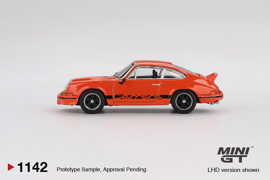 Mini GT MGT01142-L 1:64 PORSCHE 911 CARRERA RS 2.7 TANGERINE 1973