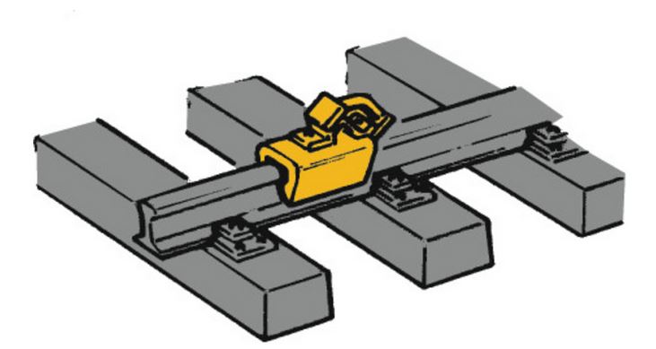 Roco 40004 Hemmschuhe/Bremsschuhe, gelb 12 Stück 1:87 Spur H0