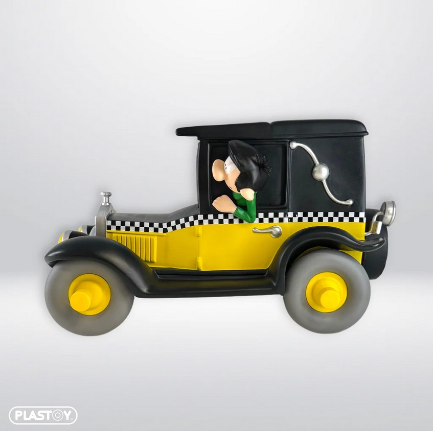 Plastoy 80269 Gaston Taxi Fiat 509 15 cm NEU OVP Spardose Auto