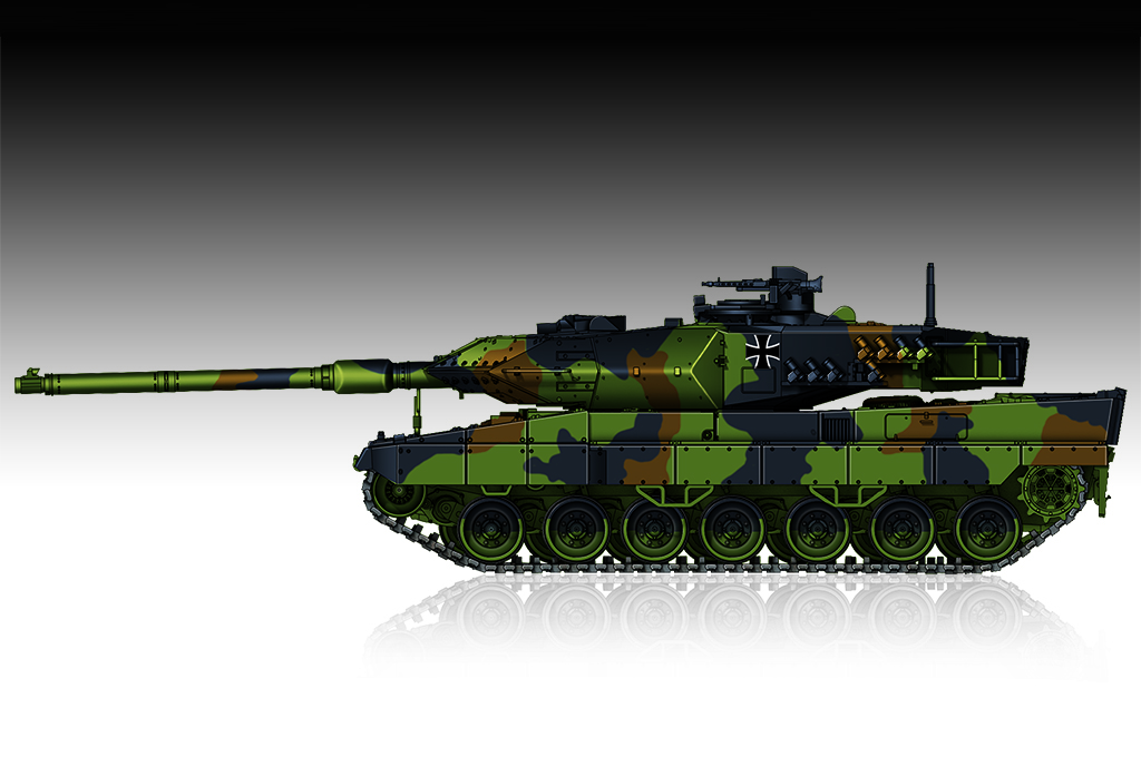 Trumpeter 07191 German Leopard2A6 MBT 1:72 Bausatz Neu OVP