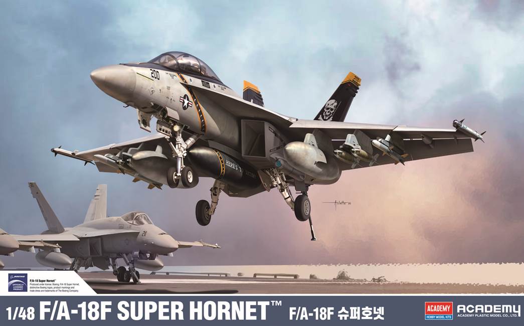 Academy 12375 1/48 FA-18F Super Hornet