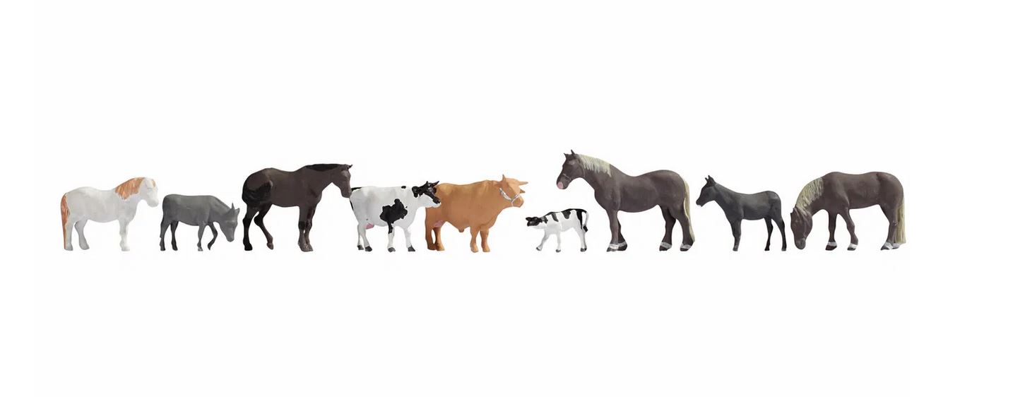 Noch 15713 Tiere auf dem Bauernhof 1:87 Spur H0 Neu OVP