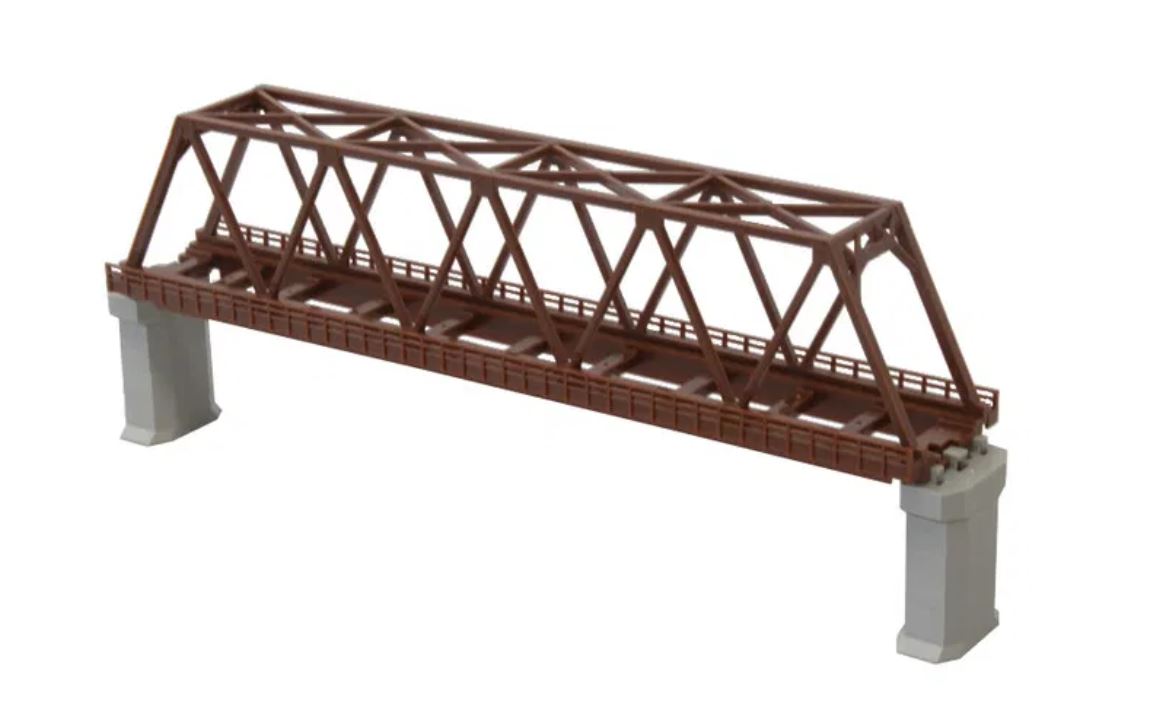 Rokuhan R061 Kastenbrücke 1-gleisig 220mm ohne Gleis 1:220 Spur Z