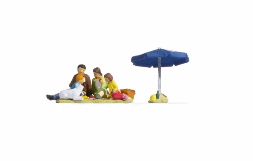 Noch 15599 Familie beim Picknick 1:87 Spur H0 Neu OVP Figuren