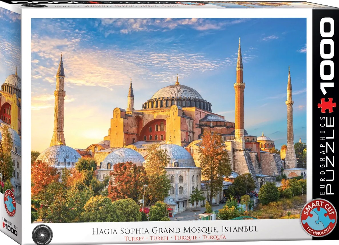 EUROGRAPHICS 6000-6172 Hagia Sophia Große Moschee, Istanbul 1000 Teile Puzzle