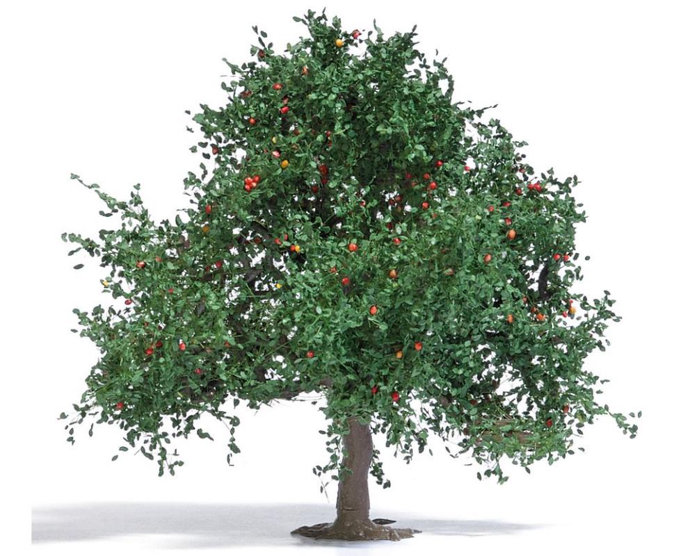 Busch 3652 Apfelbaum 75 mm, Sommer - Spur H0 - Neu - OVP