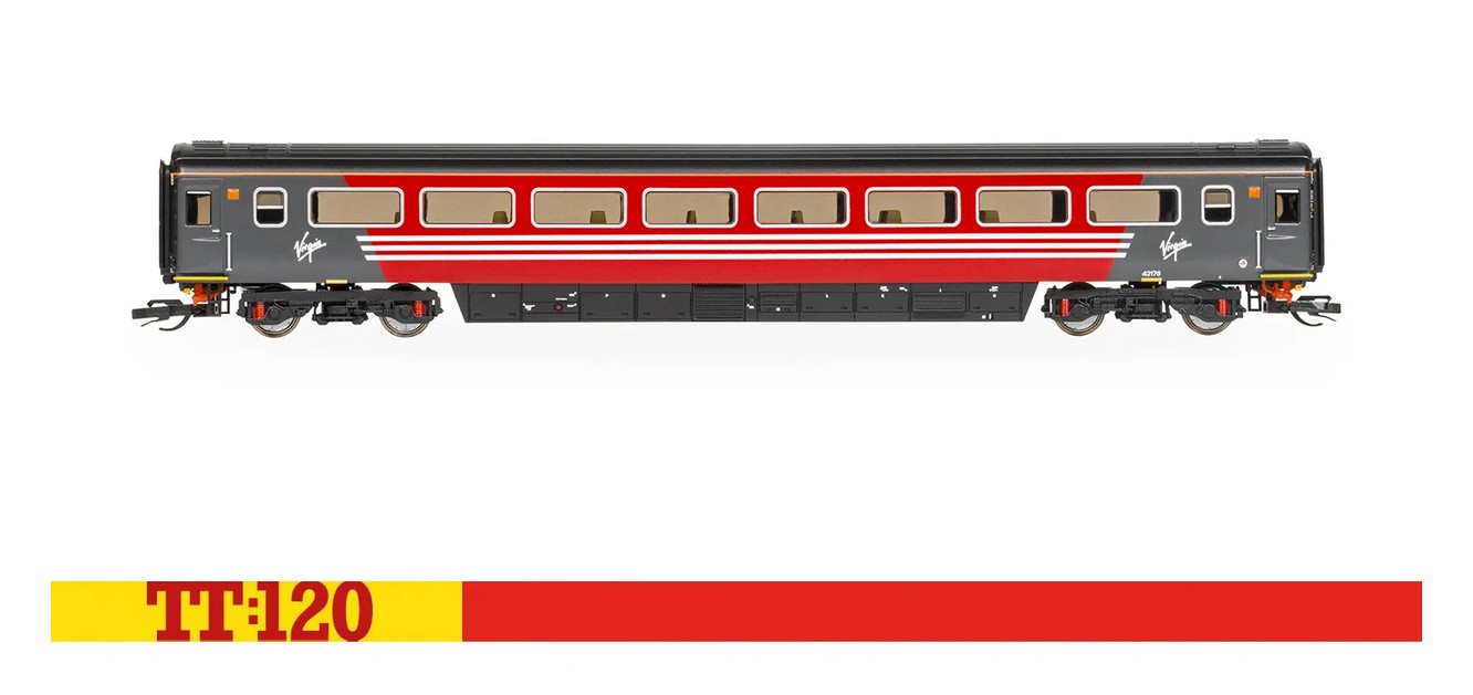 Hornby TT4047A Virgin HST Mk3 '42176' Trailer Standard Coach Spur TT