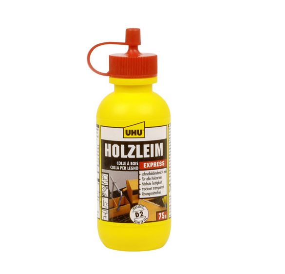 UHU 48580 UHU HOLZLEIM Express 75 g Flasche Neu
