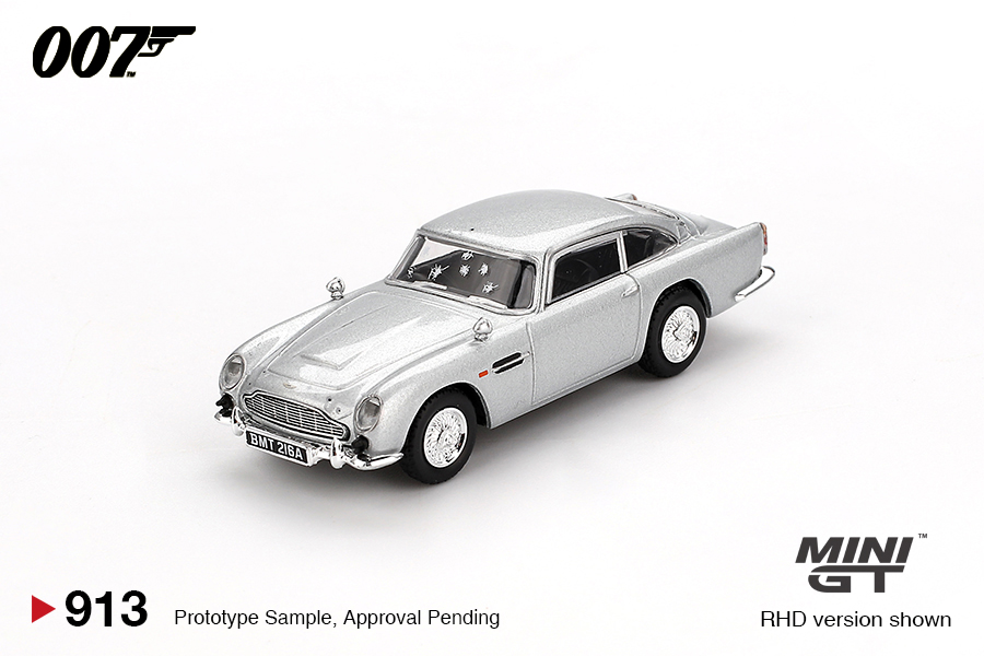 Mini GT MGT00913-007E 1:64 ASTON MARTIN DB5 SKYFALL ENGLISH PACKAGING 2012