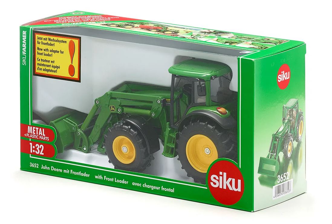 Siku 3652 John Deere mit Frontlader 1:32 Spur 1 Standmodell