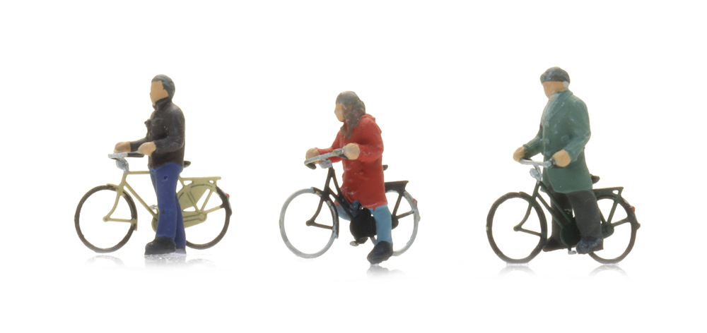 Artitec 5160038 Radfahrer an der Ampel (3x)