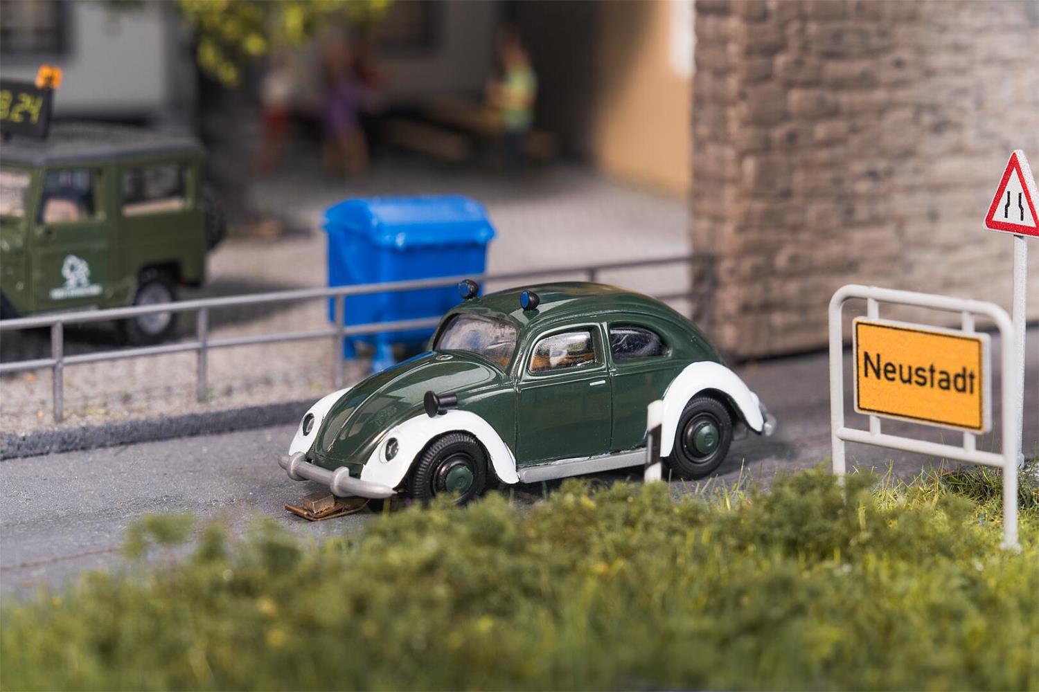 Faller 161443 Car System VW Käfer Polizei 1:87 Spur H0 Neu OVP