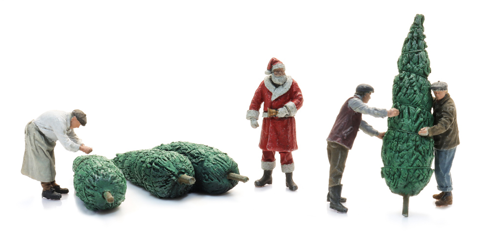 Artitec 5120040 Weihnachtsmann mit Christbaumträgern
