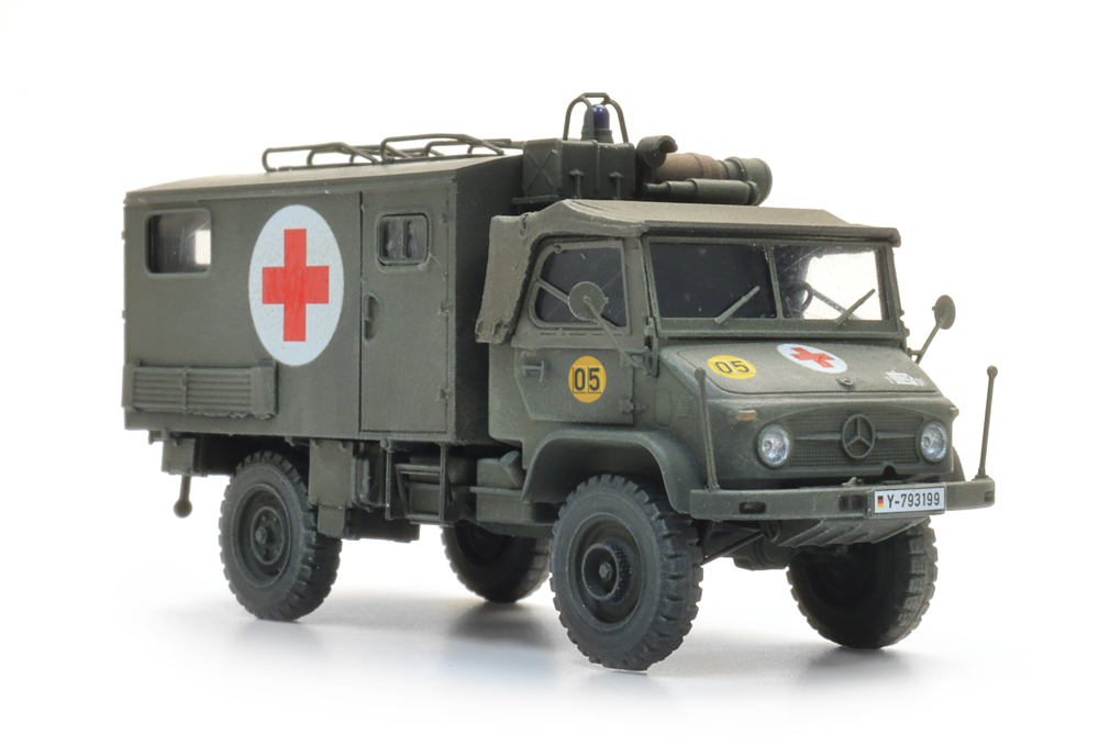 Artitec 1870225 BRD/BE/FR Unimog 404s Krankenwagen