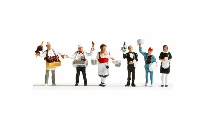 Noch 15070 Servicepersonal Spur H0 Neu OVP Figuren