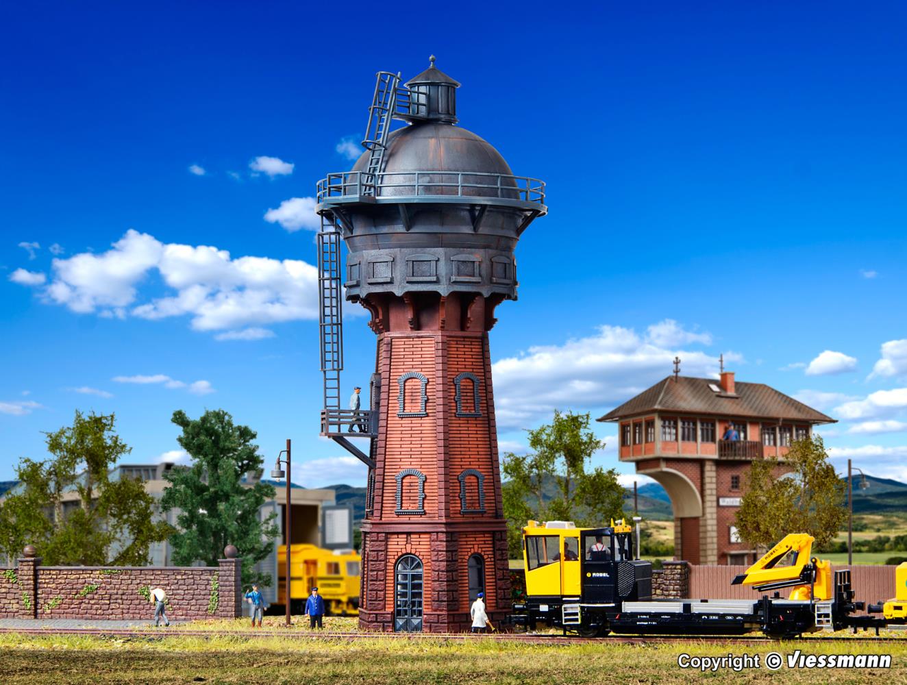 Vollmer 45710 Wasserturm Dortmund 1:87 Spur H0 Bausatz Neu OVP