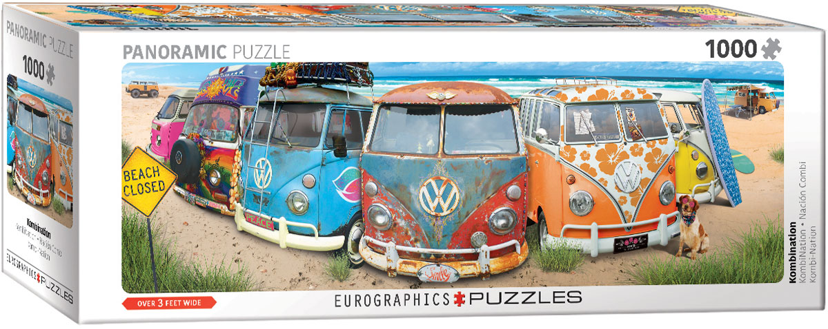 EUROGRAPHICS 6010-5442 VW Bus Bullis Kombination 1000 Teile Puzzle NEU OVP