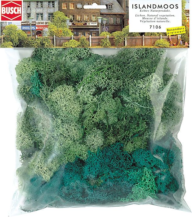 Busch 7106 Islandmoos  Großpackung
